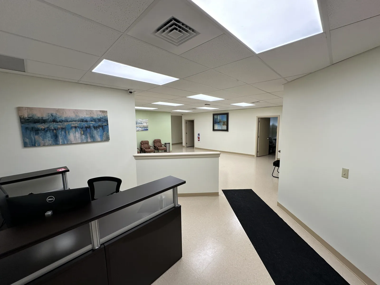 The Ranch Pennsylvania Outpatient Center in Lancaster, PA – reception and waiting area